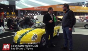 Rétromobile 2015 - 60 ans de la Renault Alpine