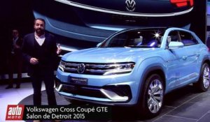 Volkswagen Cross Coupé GTE - Salon de Détroit 2015
