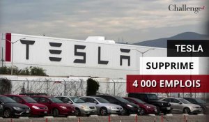 Tesla supprime 4 000 emplois