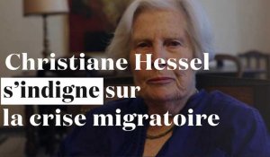 Christiane Hessel s'indigne : "On ne peut pas laisser des migrants en danger de mort"