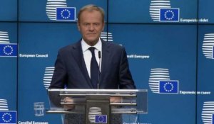 Migrations: "beaucoup trop tôt pour parler d'un succès" (Tusk)