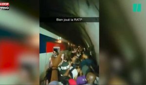 Paris : Des passagers du RER A évacués directement sur les voies après une panne (Vidéo)