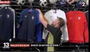 Mondial 2018 : Les ventes de maillots de l'équipe de France explosent ! (vidéo) 