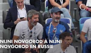 PHOTOS. Coupe du Monde 2018. Michel Cymes, Valérie Bègue, Nagui... les people ont vibré dans les tribunes de France-Uruguay