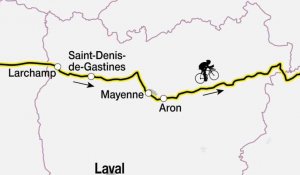 Saint-Denis-de-Gastines : sur la route du Tour de France 2018