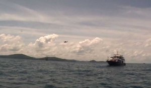 Naufrage en Thaïlande: recherches difficiles pour les plongeurs