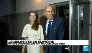 Slovénie : le conservateur anti-migrants Jansa en tête des législatives