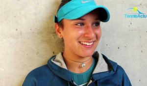 Roland-Garros 2018 - Salma Djoubri, 15 ans : "Mon idole, c'est Caroline Garcia"