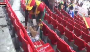 Mondial 2018 : les supporters du Japon et du Sénégal nettoient eux-mêmes les tribunes (vidéo)