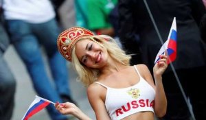 Natali Nemtchinova, actrice de films X fait le buzz à la Coupe du Monde