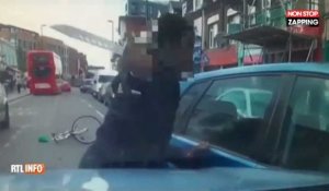 Grande-Bretagne : Un cycliste agresse au couteau un automobiliste ! (Vidéo)