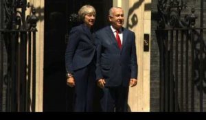 Le Premier ministre israélien arrive à Londres