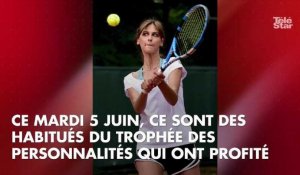 PHOTOS. Ophélie Meunier, PPDA, Laurent Maistret... Les people s'éclatent au Trophée des personnalités de Roland-Garros