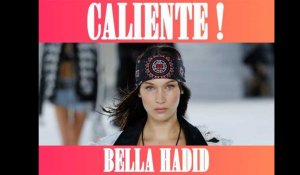 CALIENTE : Bella Hadid : Mini string et maxi chapeau sur la plage !