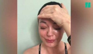 Sur Twitter, Rosa MacGowan publie une vidéo d'elle en larmes après le "suicide" d'Anthony Bourdain