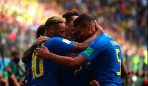 Mondial-2018 - Le Brésil dit merci à Coutinho et Neymar