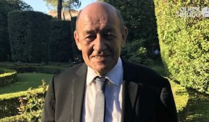 Jean-Yves Le Drian, le pape et les Bretons