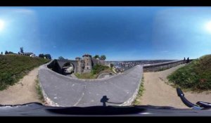 La vue depuis la Citadelle de Namur en 360 degrés
