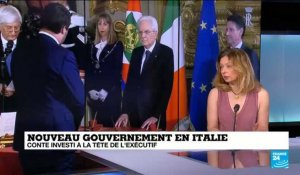 Nouveau gouvernement en Italie: "L''Europe a mal joué son rôle"