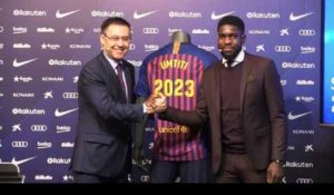 Espagne: le Barça bétonne le roc Umtiti jusqu'en 2023