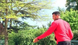 Jo-Wilfried Tsonga, sportif engagé au Village Kinder (exclu vidéo)