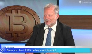 Bitcoin sous les 6000 dollars : le krach est-il terminé ?