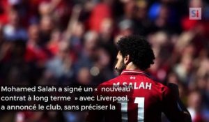 Mohamed Salah a signé un nouveau contrat longue durée avec Liverpool