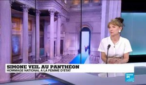 Simone Veil entre au Panthéon - Jocelyne Sauvard, nous raconte
