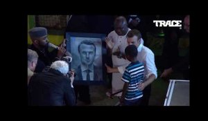 INCREDIBLE 11 year old kid drawing of Emmanuel Macron