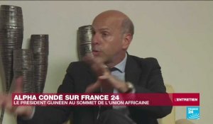 Alpha Condé sur France 24 : "L'Afrique doit parler d'une seule voix"