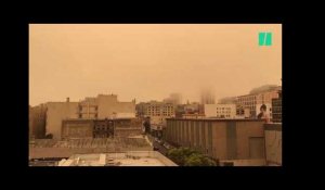 Le ciel de San Francisco est devenu orange à cause des incendies qui ravagent la Californie