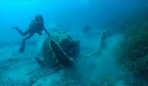 Opération sous-marine pour identifier un pilote tombé en 1944