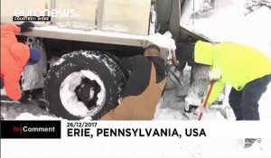 Chutes de neige record en Pennsylvanie