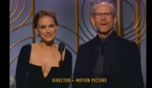 Golden Globes 2018 - Natalie Portman : son tacle crée le malaise (vidéo)