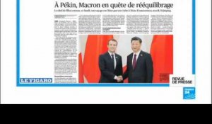 "Les tribulations de Macron en Chine"