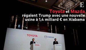 Toyota et Mazda régalent Trump avec une nouvelle usine à 1,4 milliard d'euros en Alabama
