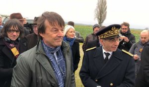 Nicolas Hulot en visite en Sarthe