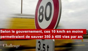 Limitation de vitesse : le gouvernement annonce ce mardi le passage de 90 à 80 km/h