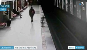 Un enfant miraculé après sa chute dans le métro - ZAPPING ACTU DU 15/02/2018