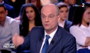 Emission politique : Jean-Michel Blanquer recadre Alexis Corbière