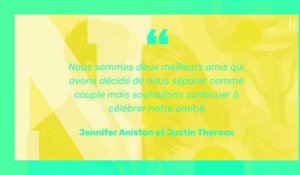 Jennifer Aniston se sépare de Justin Theroux