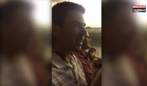Un pilote annonce à un passager que sa femme est enceinte (Vidéo)