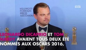 Leonardo DiCaprio : Tom Hardy perd un pari et finit avec un nouveau tatouage