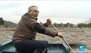 Après les crues, la Seine dépose une marée de déchets