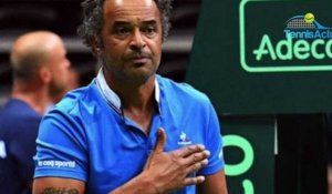 Coupe Davis 2018 - Yannick Noah : "Merci aux joueurs, c'était une très belle émotion, c'était super !"