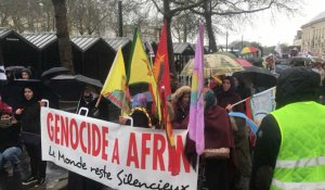 Manifestation des Kurdes à Nantes
