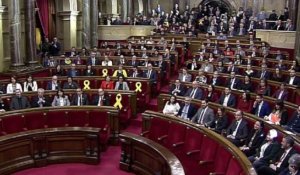 1ère session du Parlement catalan depuis le référendum