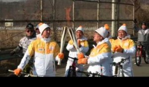 Corée du Sud: la flamme olympique près de la Zone démilitarisée
