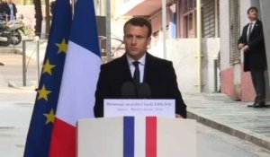 Erignac: la justice "sera suivie sans amnistie" (Macron)