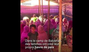 Le "camp des veuves", sanctuaire des femmes Rohingyas